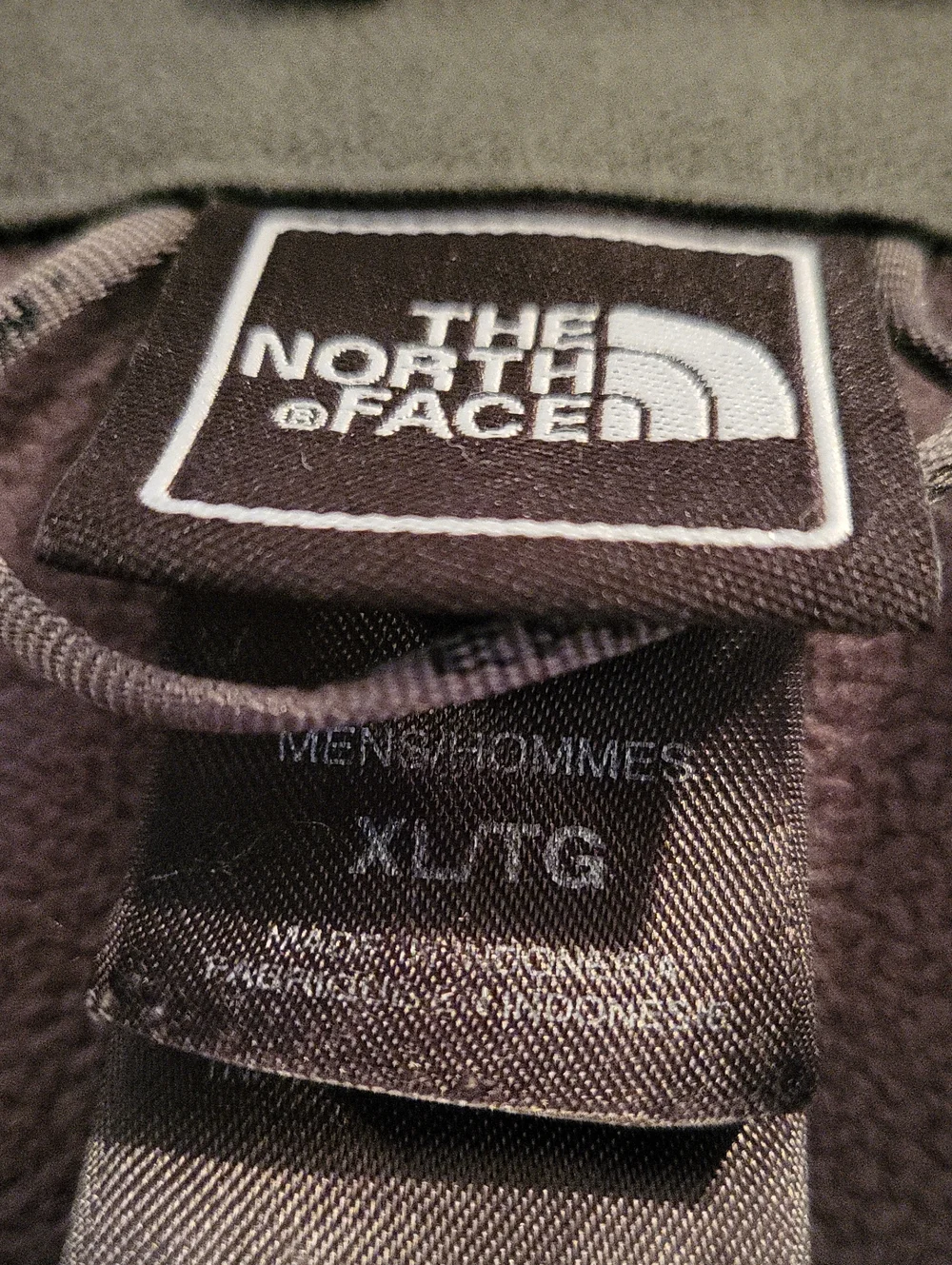 The North Face Apex Men's Green & Gray Softshell Jacket Full Zip Size XL